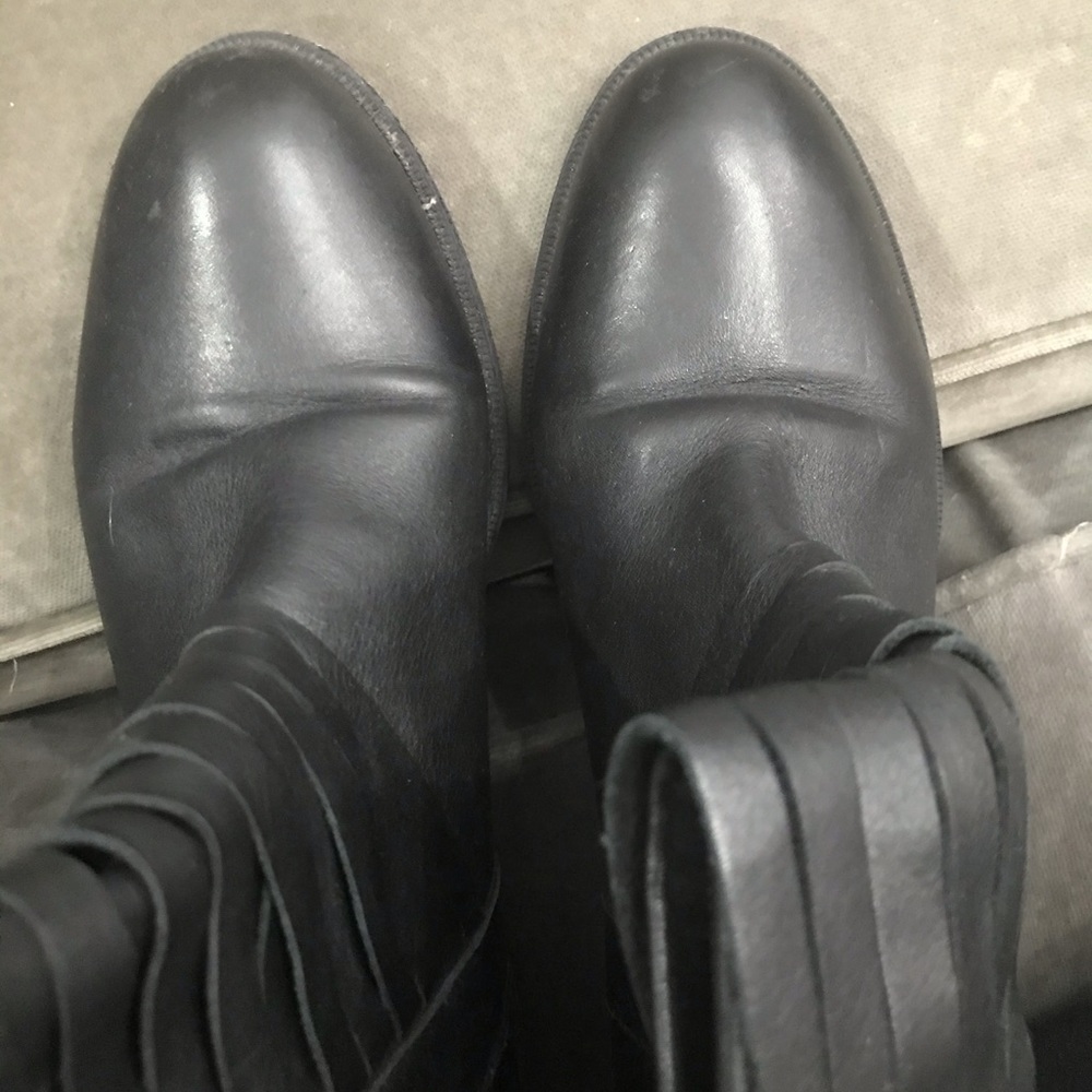 Black boots